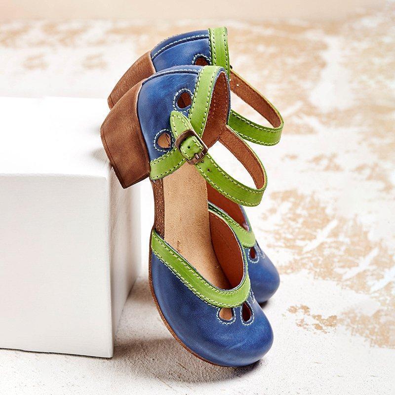 Laisy - Comfort sandals with a low heel