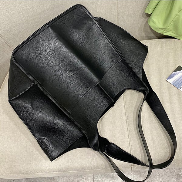 Ruth - Timeless Allure Vegan Leather Tote Bag
