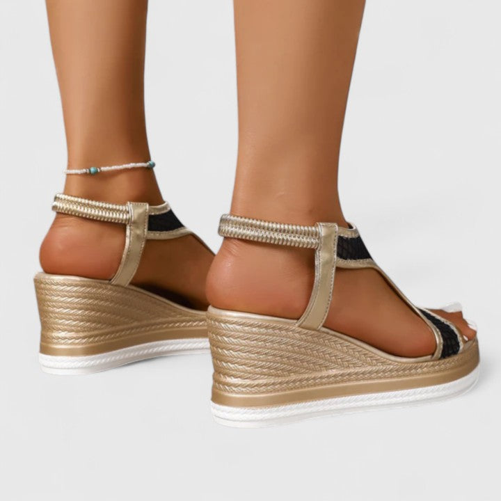 JESSICA | COMFORT WEDGE SANDALS