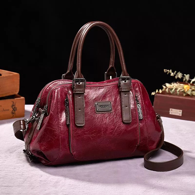 Katherine - Luxe Statement Vegan Leather Handbag