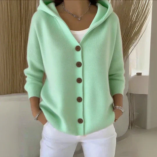 Camille | Gilet tendance à capuche