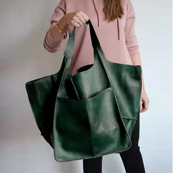 Ruth - Timeless Allure Vegan Leather Tote Bag