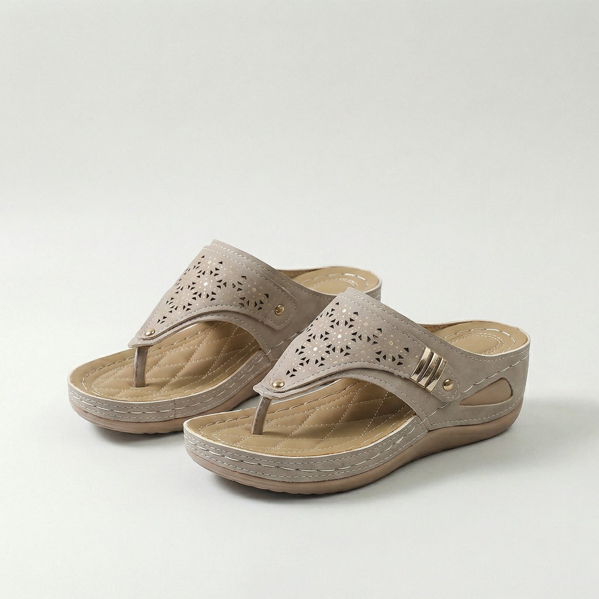 Élodie - Wedge toe sandals for women