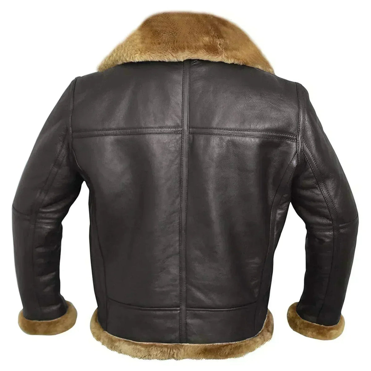 Fletcher™ | Veste en simili cuir d'agneau premium