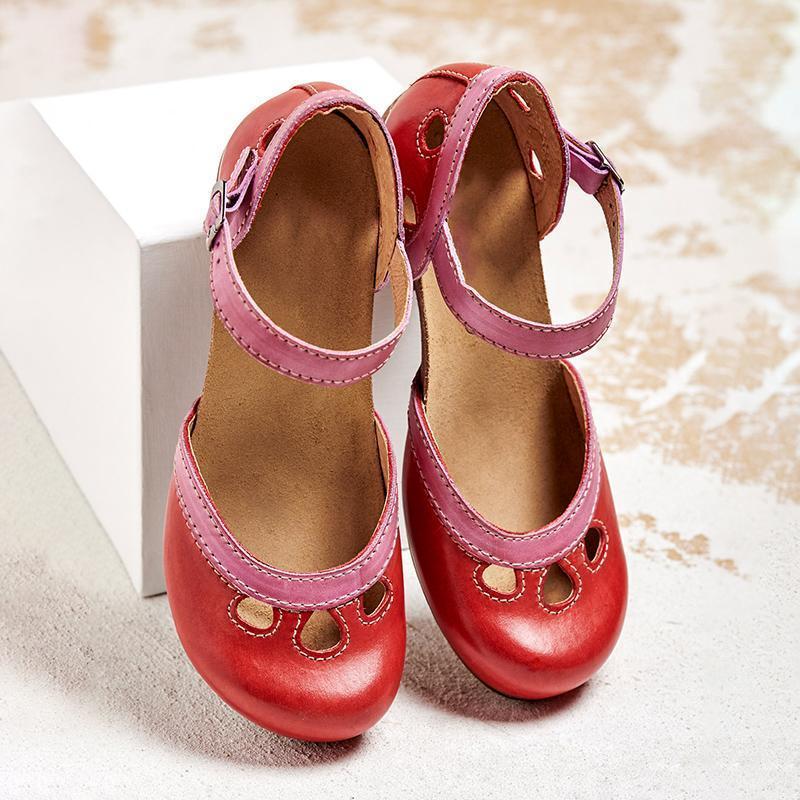 Laisy - Comfort sandals with a low heel