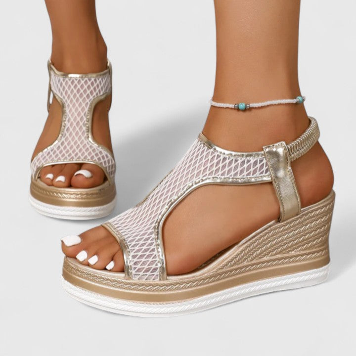 JESSICA | COMFORT WEDGE SANDALS