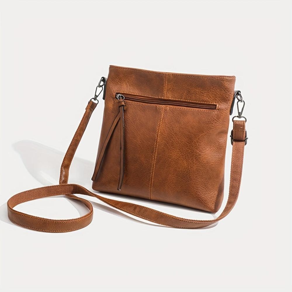 Lina | Sac à bandoulière vintage à motif échiquier