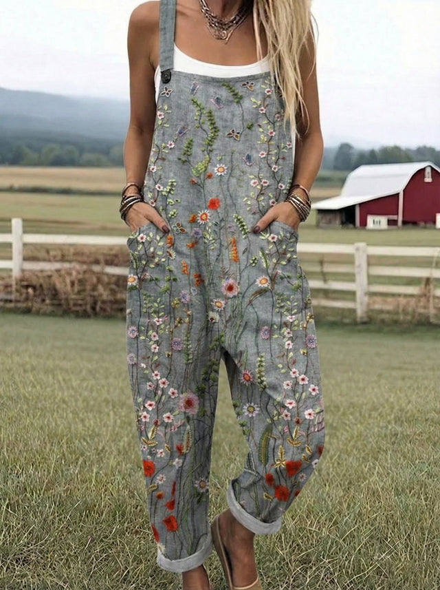 Dawn | Printed Wide-Leg Jumpsuit
