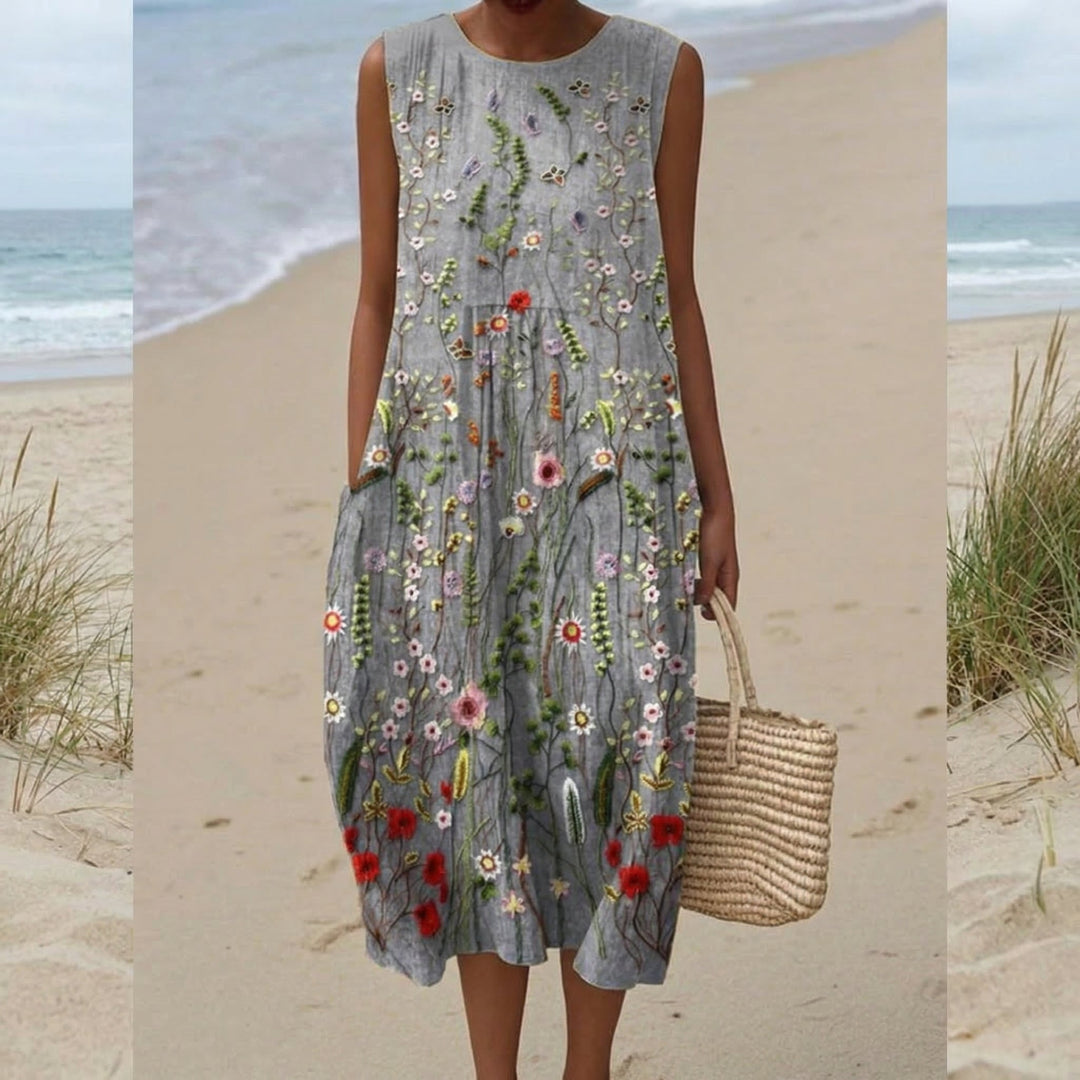 Cara™ | Comfortable Midi Dress