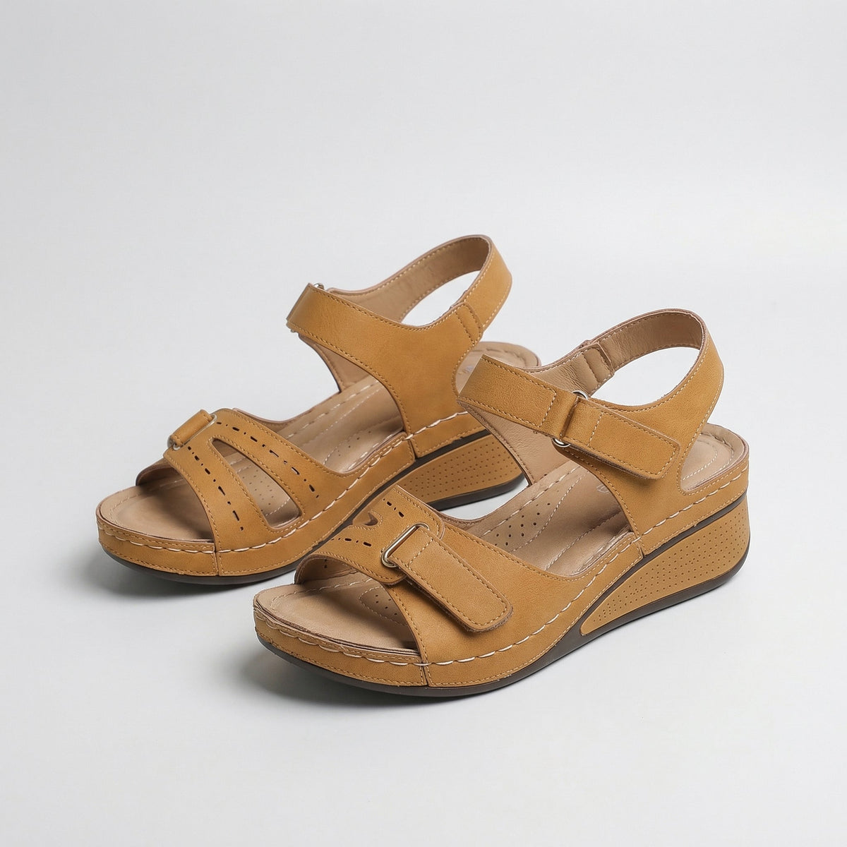 Sandy - Comfortable wedge sandals