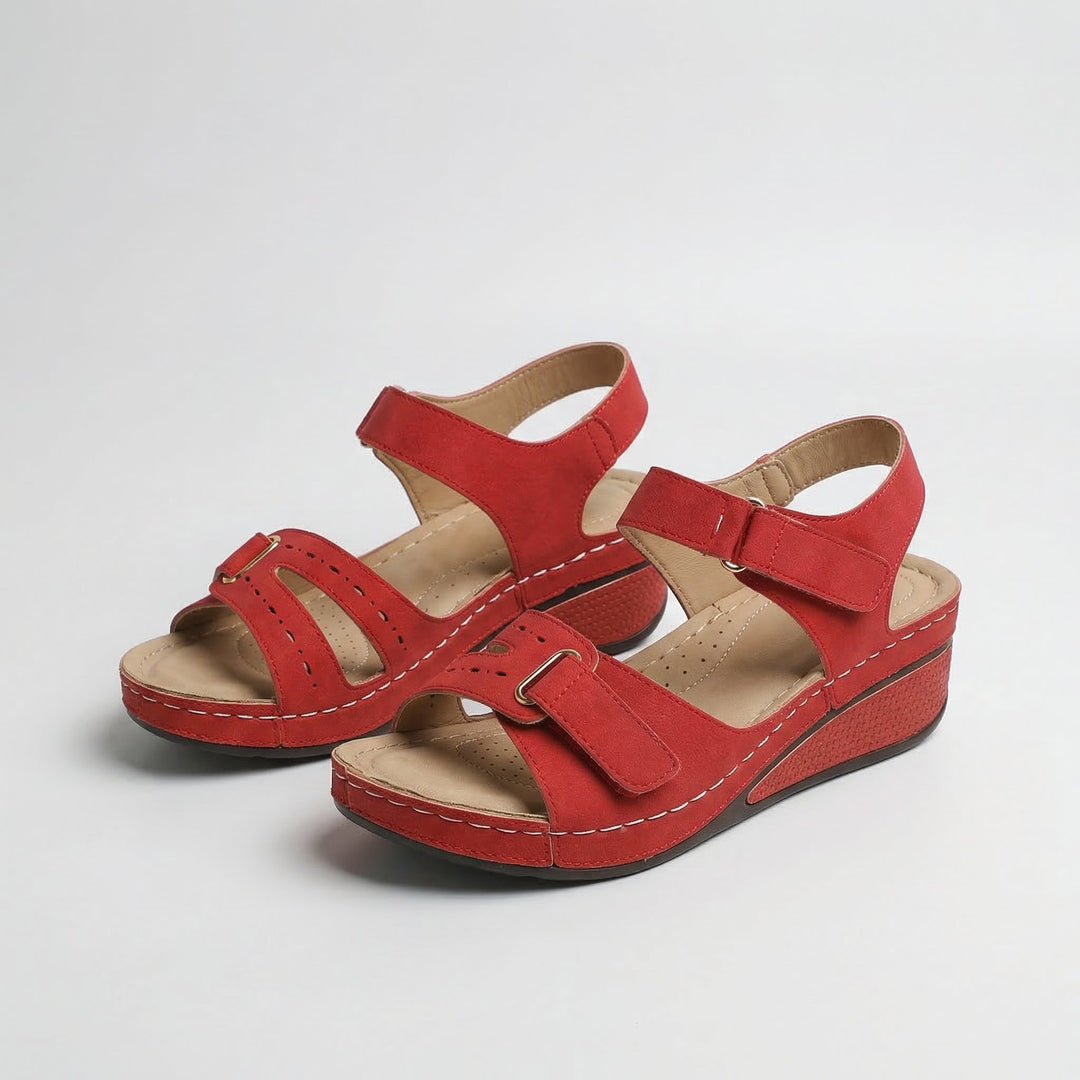 Sandy - Comfortable orthopedic wedge sandals