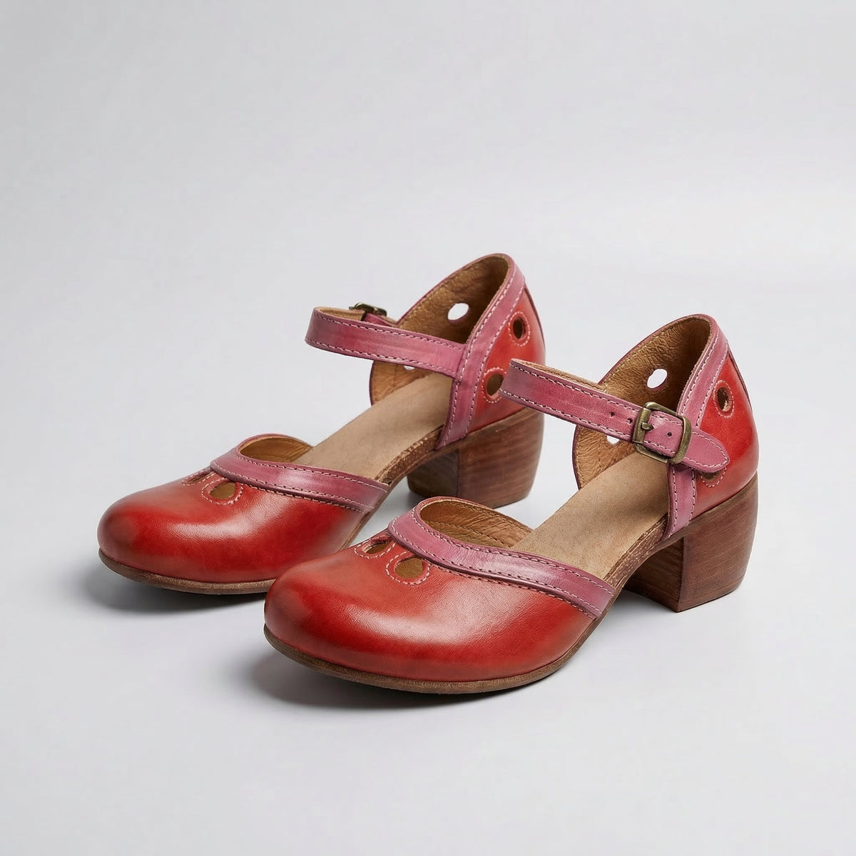 Laisy - Comfort sandals with a low heel