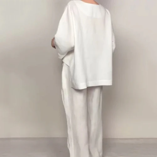 Isabel™ | Relaxed Linen-Look Two-Piece Set