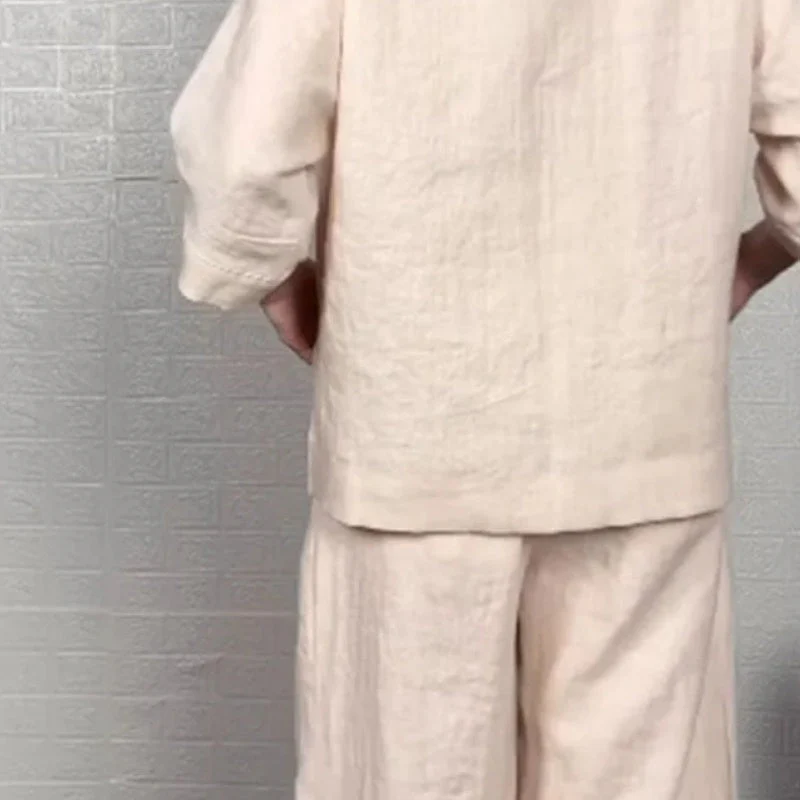 Isabel™ | Relaxed Linen-Look Two-Piece Set