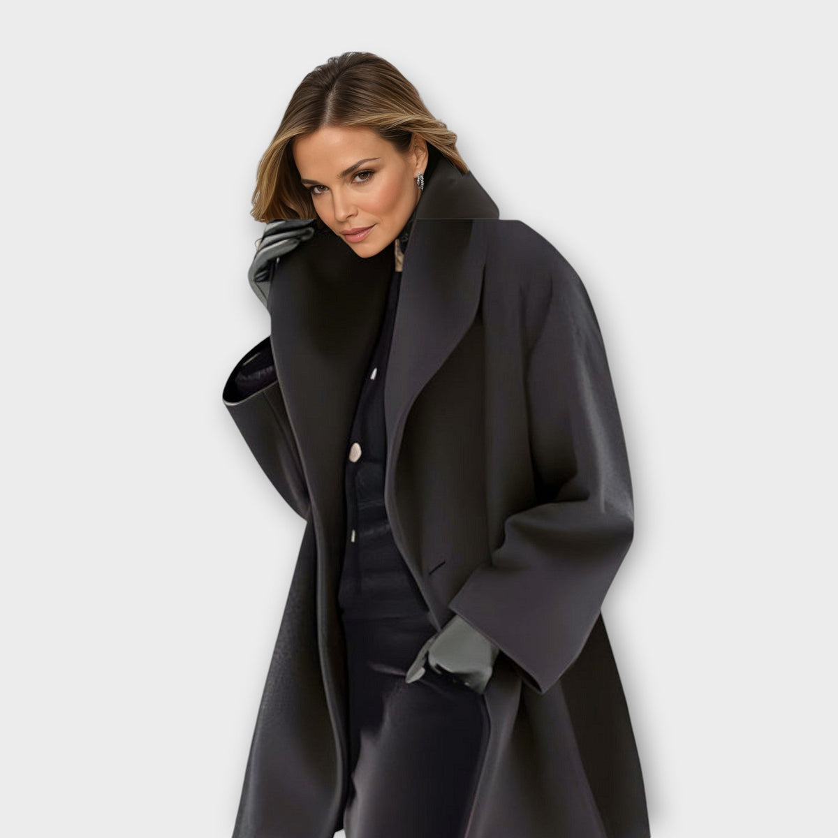 Manteau Doux en Laine – Élégance et Bien-être au Quotidien