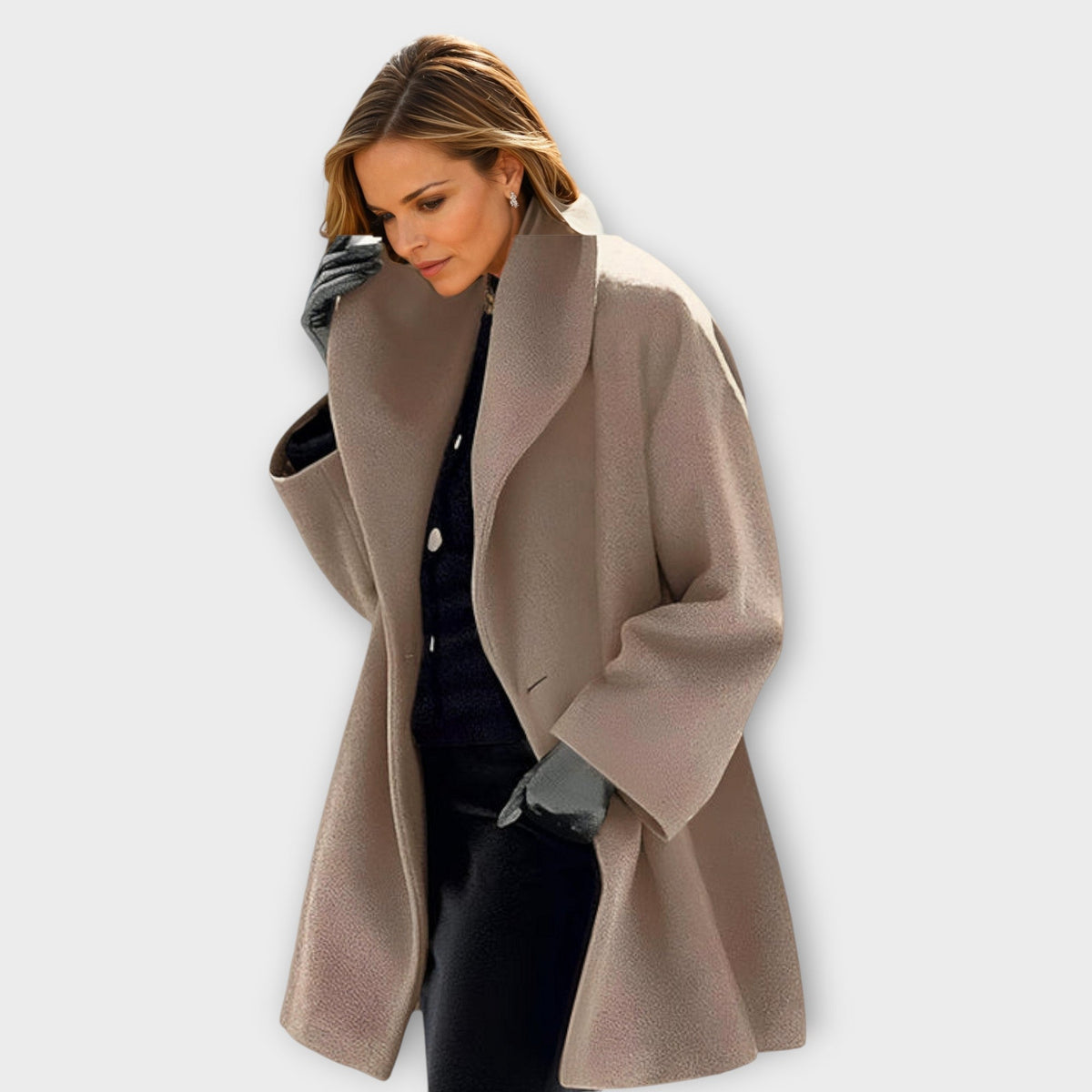 Manteau Doux en Laine – Élégance et Bien-être au Quotidien