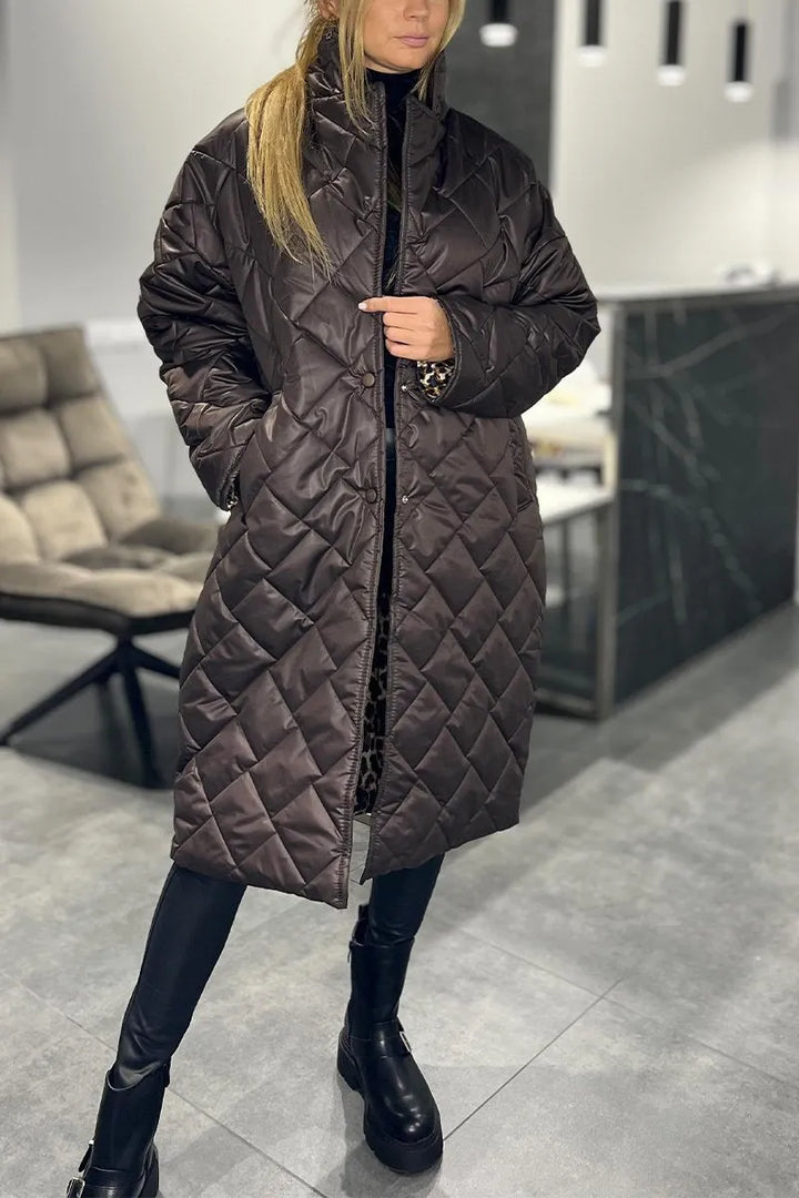 Manteau Léopard Élégance