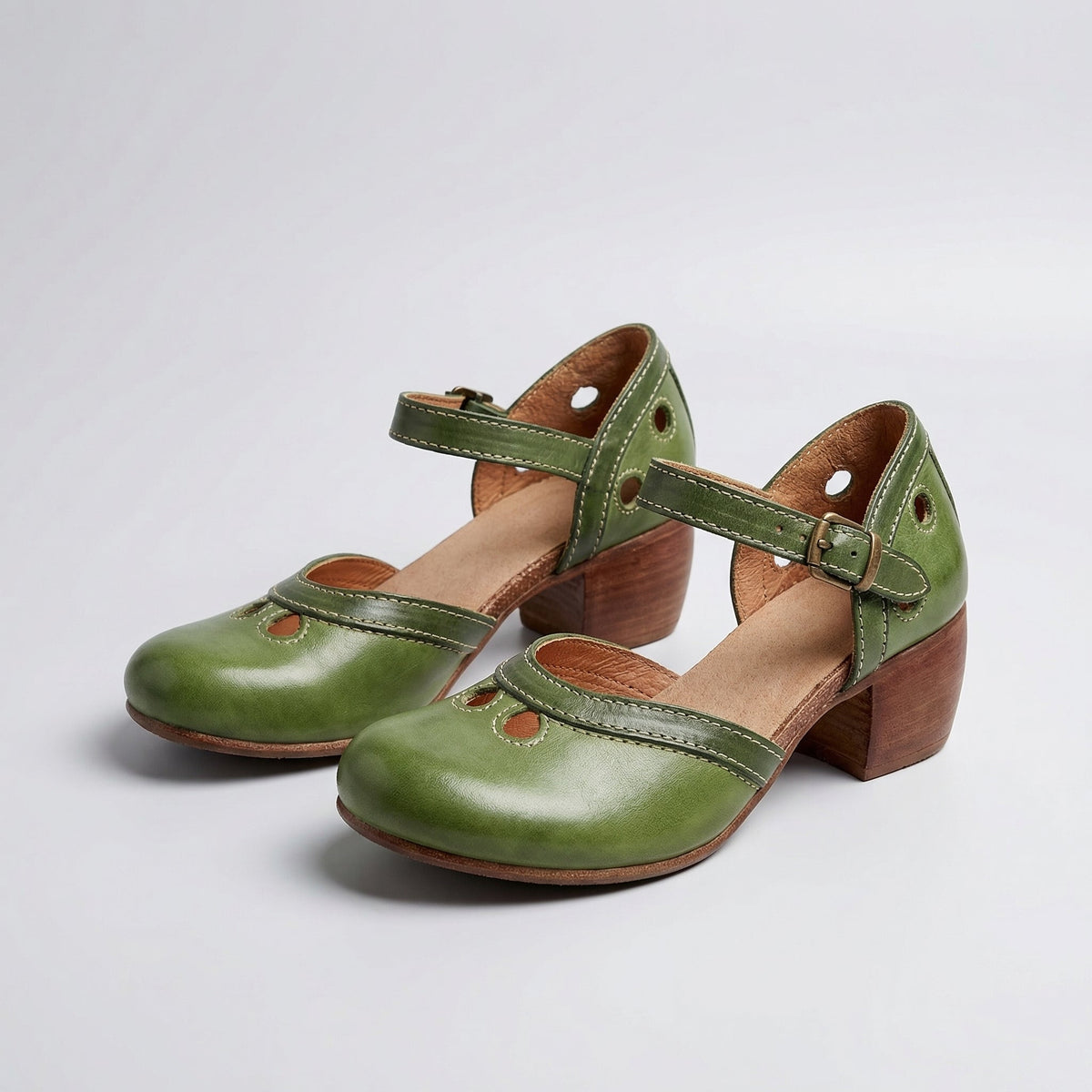 Laisy - Comfort sandals with a low heel