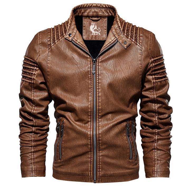 Veste en Cuir Kingdom