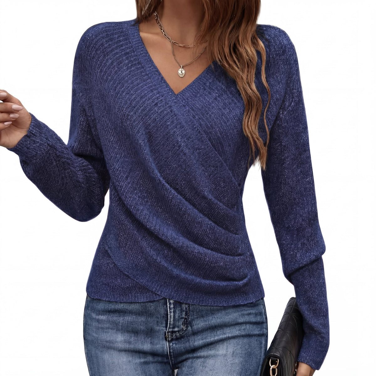 MILLICENT™ – Cozy Elegant Long Sleeve Pullover