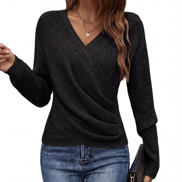 MILLICENT™ – Cozy Elegant Long Sleeve Pullover