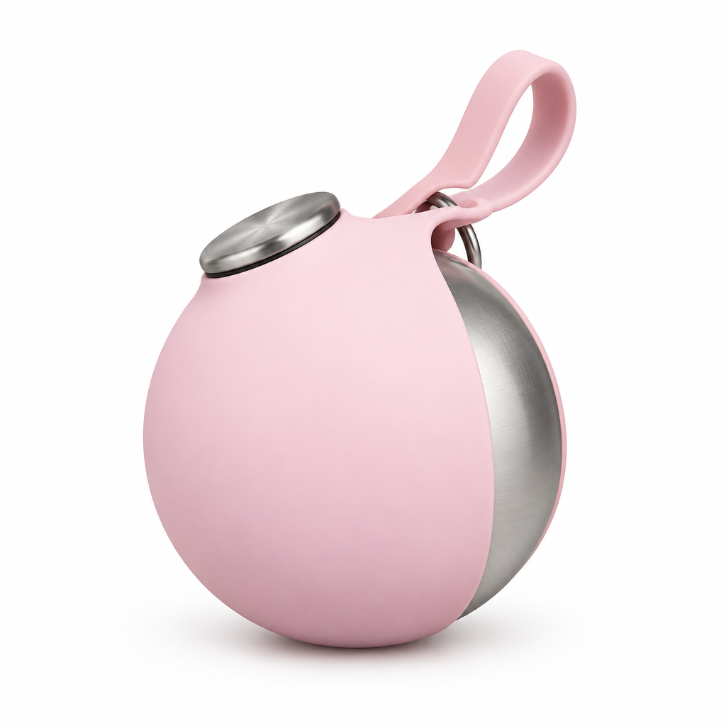 The Pebble Water Bottle in Blush
