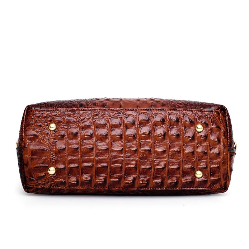 Frances - Classic Heritage Vegan Leather Shoulder Bag