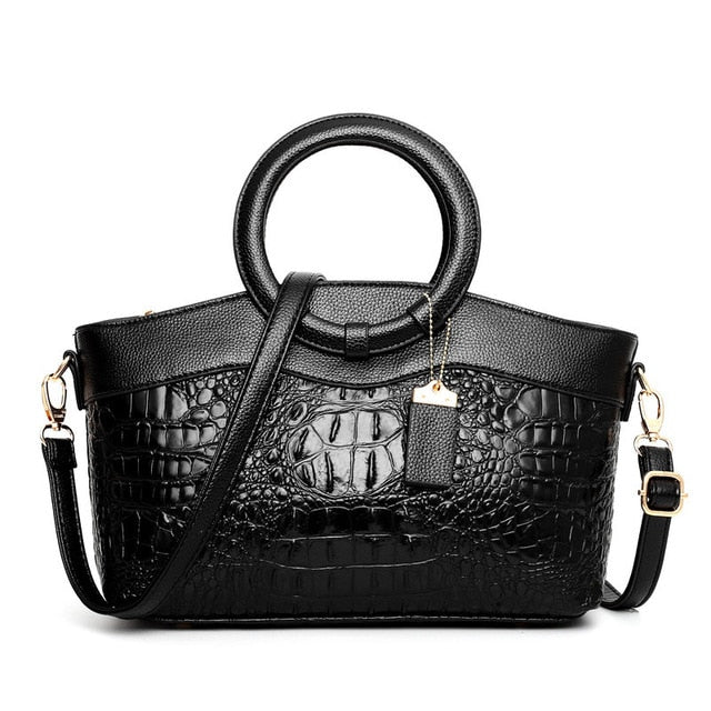 Frances - Classic Heritage Vegan Leather Shoulder Bag