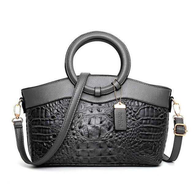 Frances - Classic Heritage Vegan Leather Shoulder Bag
