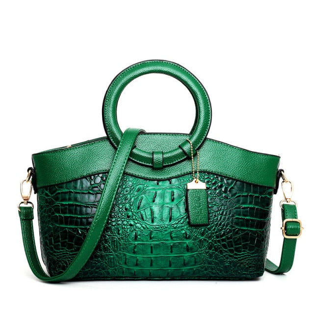 Frances - Classic Heritage Vegan Leather Shoulder Bag