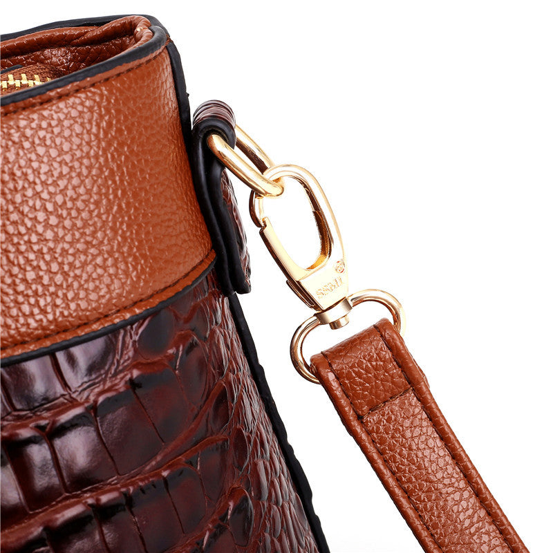 Frances - Classic Heritage Vegan Leather Shoulder Bag
