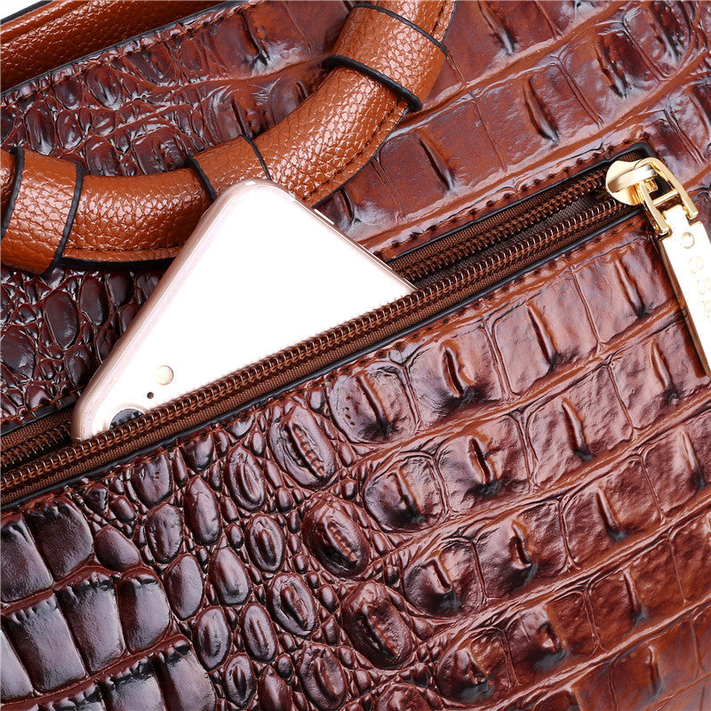Frances - Classic Heritage Vegan Leather Shoulder Bag