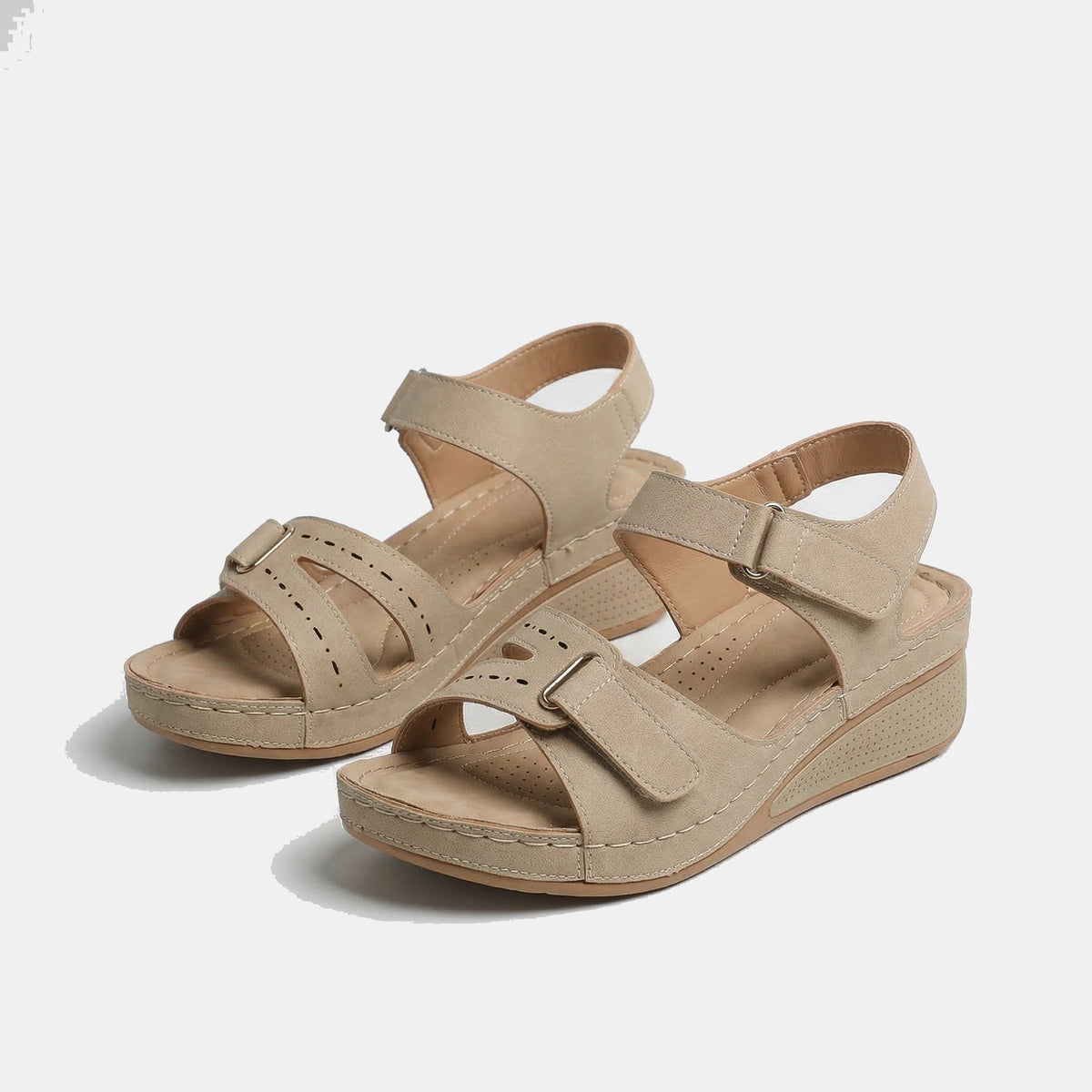 Sandy - Comfortable wedge sandals