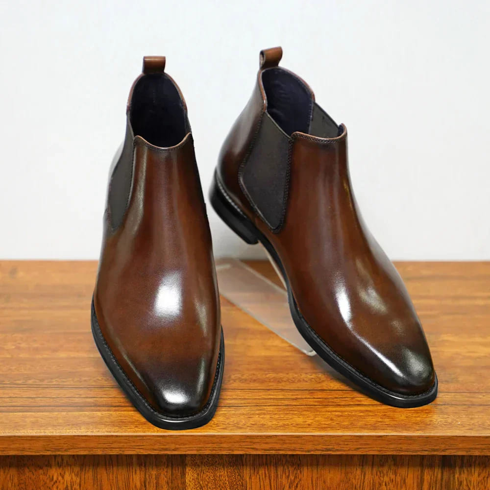 Pio | Bottines Chelsea en Simili Cuir Italien