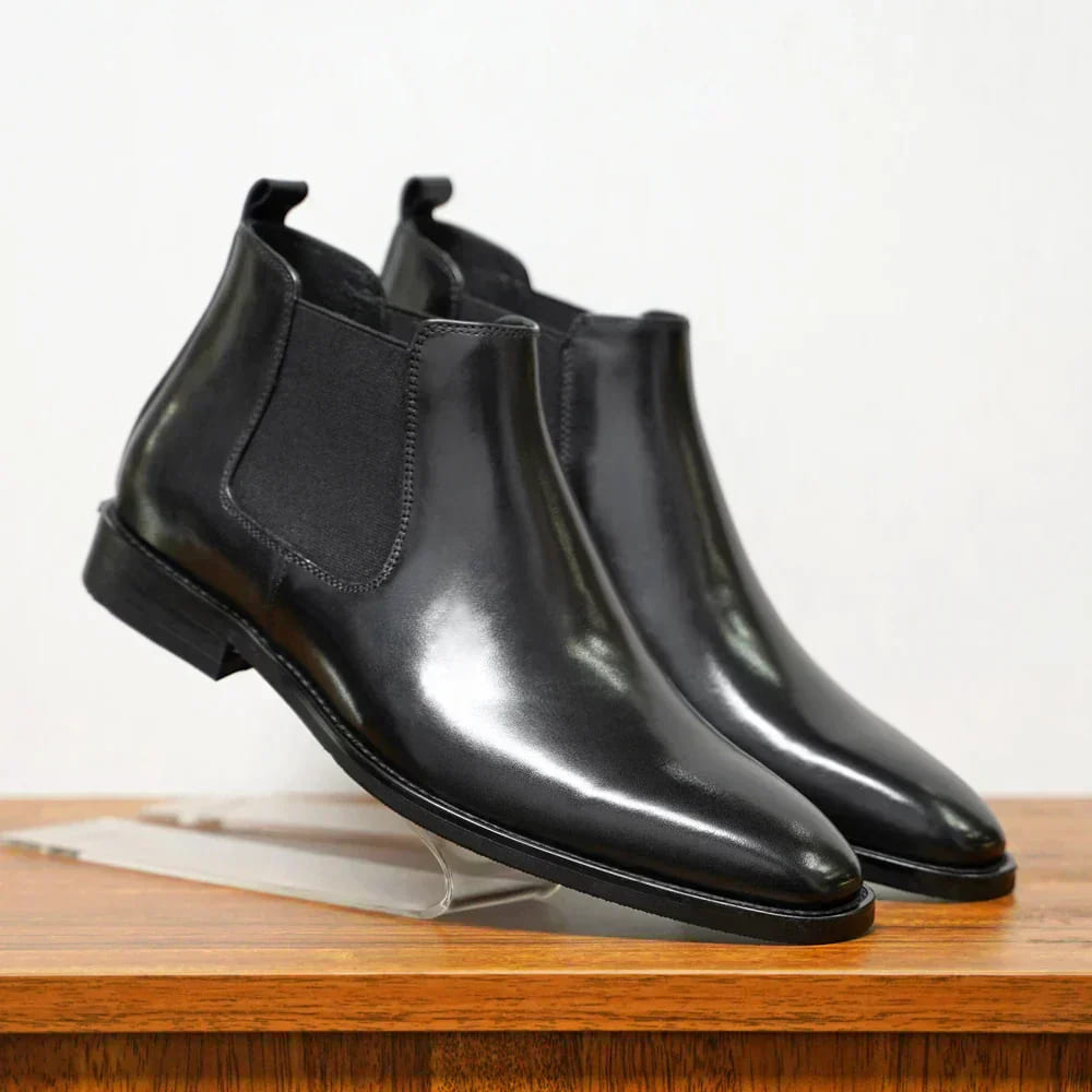Pio | Bottines Chelsea en Simili Cuir Italien