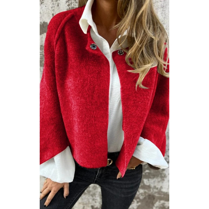 Elise™ - Veste courte avec des manches évasées chics