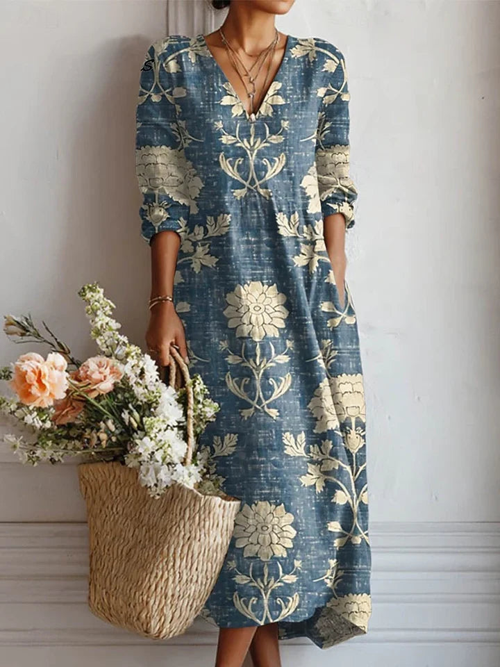 The Sienna Flow Midi Dress - Soft Collection