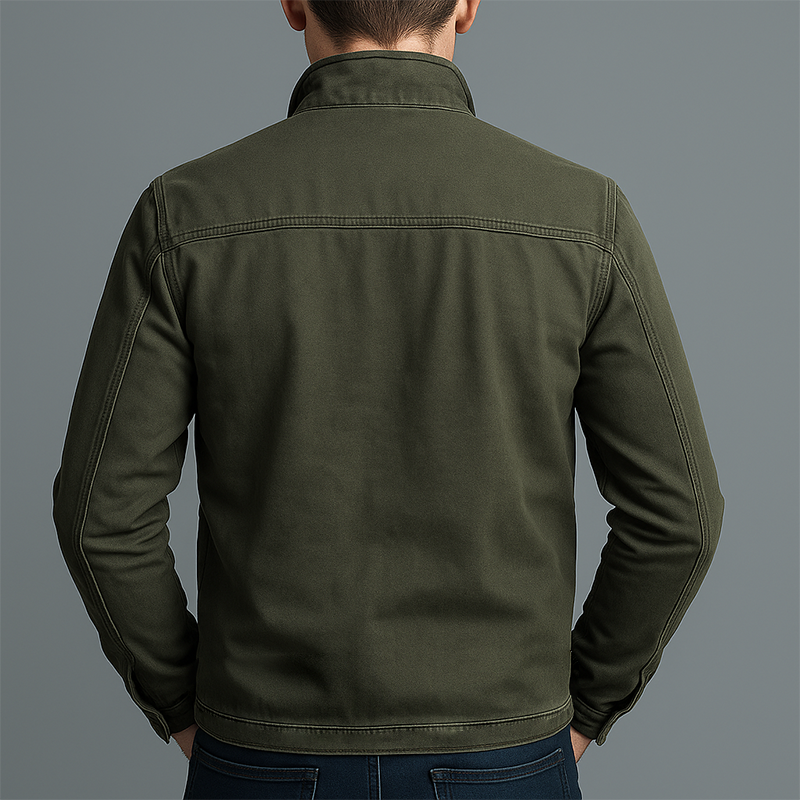 Denvera Vintage Cotton Zip Jacket