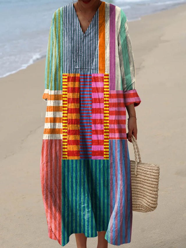 Lobke - Vintage Color Dress