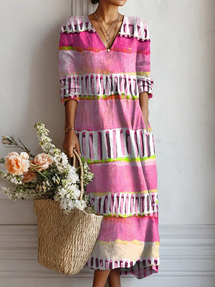 The Tuscany Breeze Midi Dress